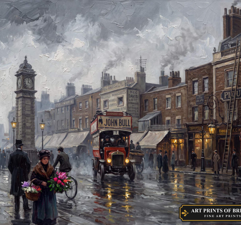 Clapham oil painting print