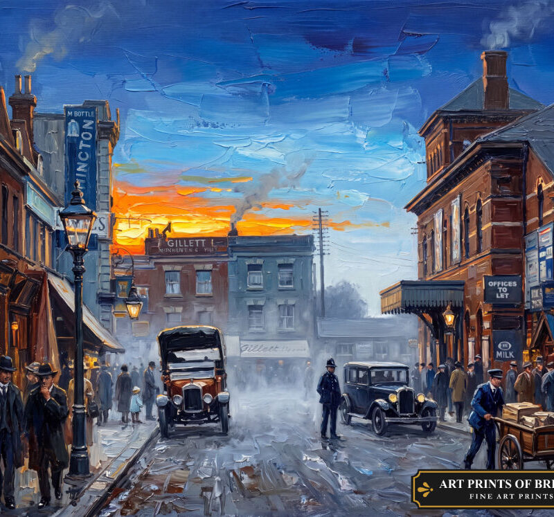 Herne Hill oil painting print
