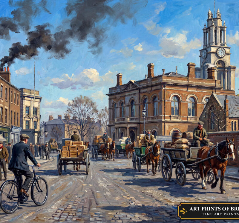 Limehouse oil painting print