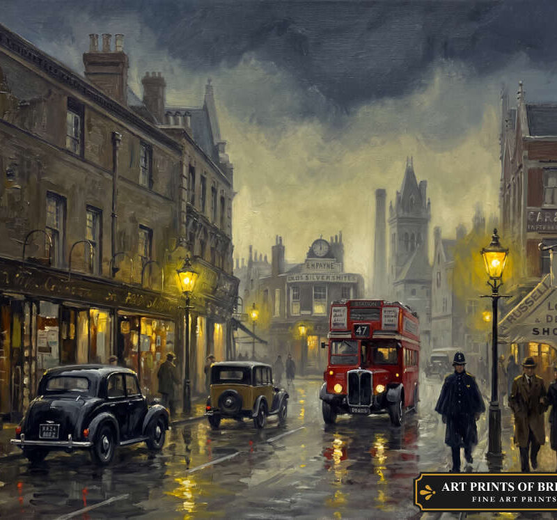 Bromley oil painting print