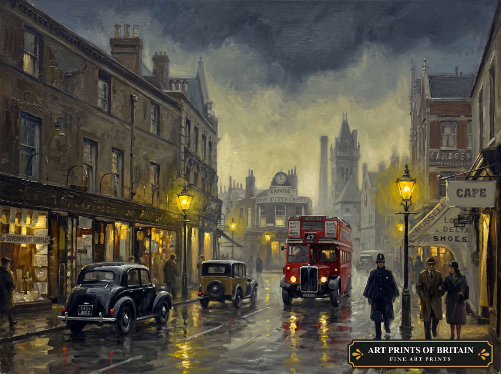 Bromley oil painting print
