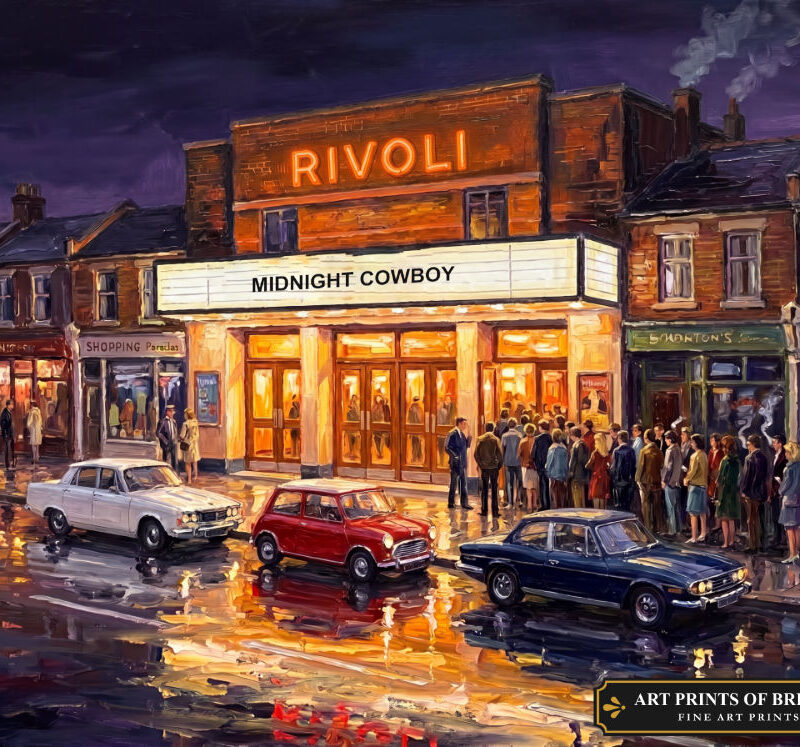 Ruislip oil painting print