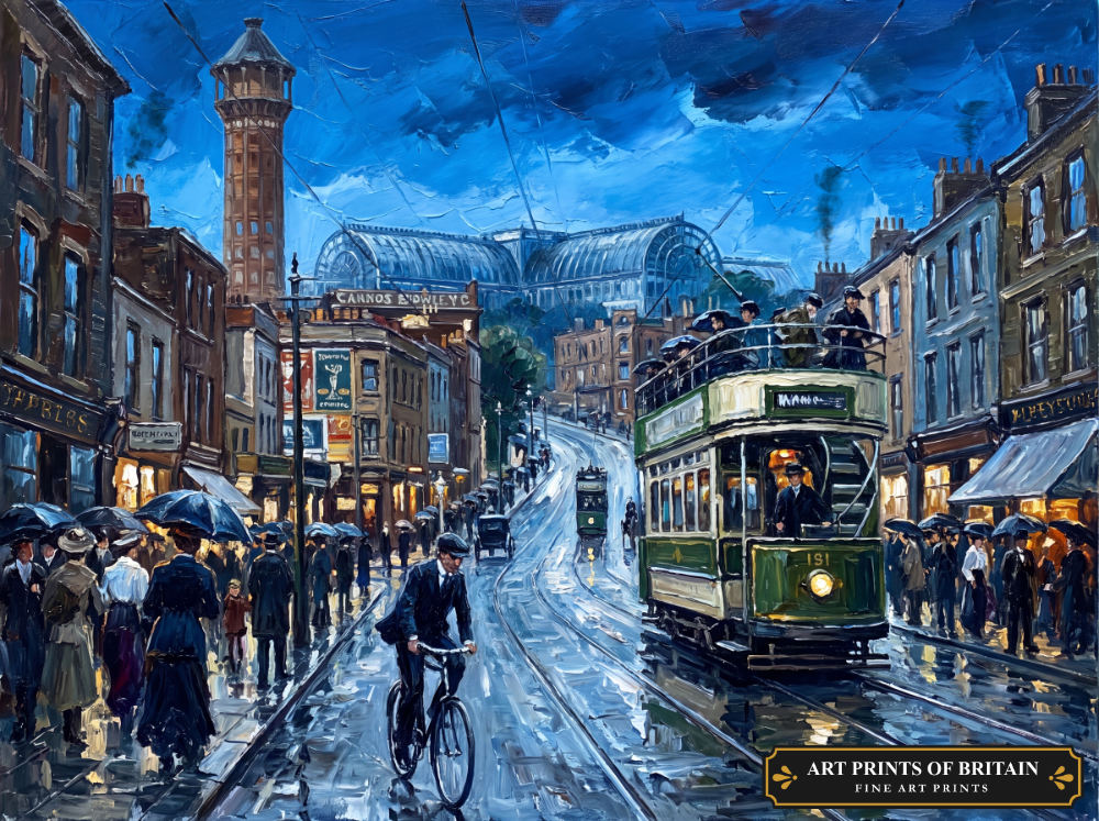 Sydenham Town oil painting print