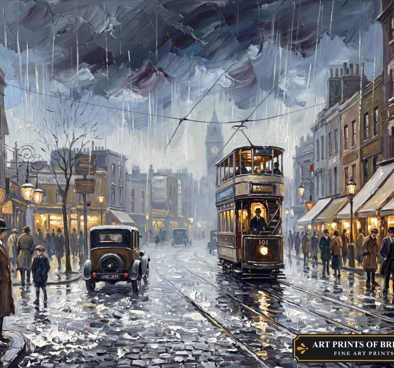 Walworth oil painting print