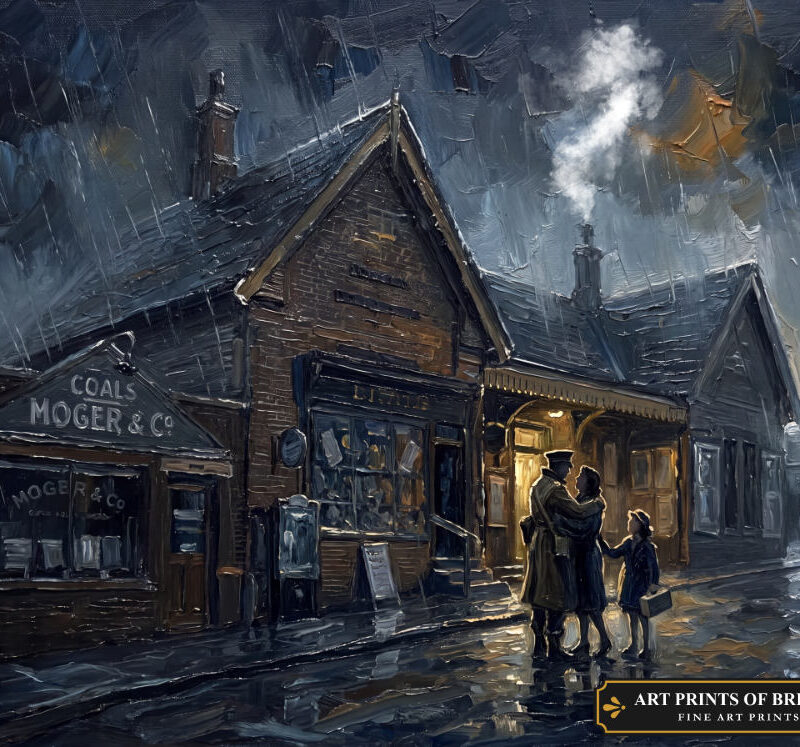 Whetstone Town, oil painting prints