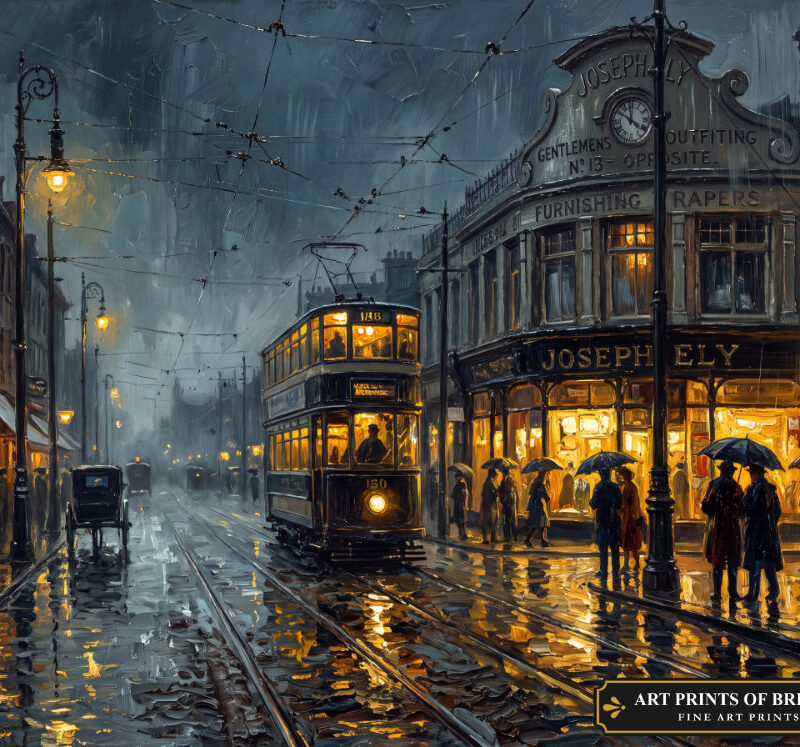Wimbledon Town, oil painting prints