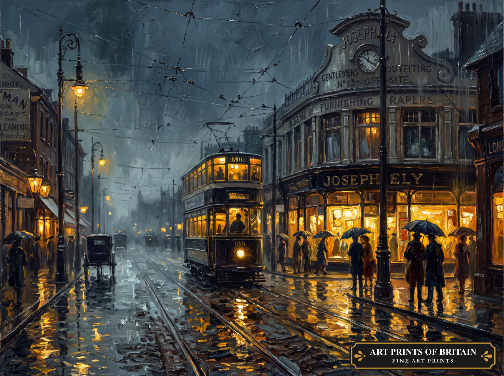 Wimbledon Town, oil painting prints