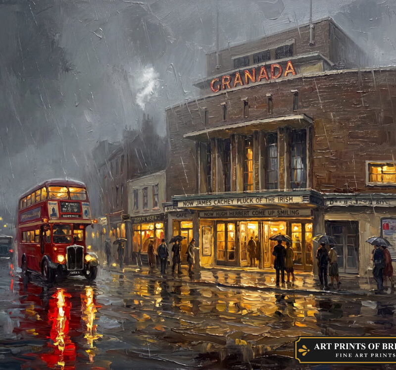 Woolwich Town, oil painting prints