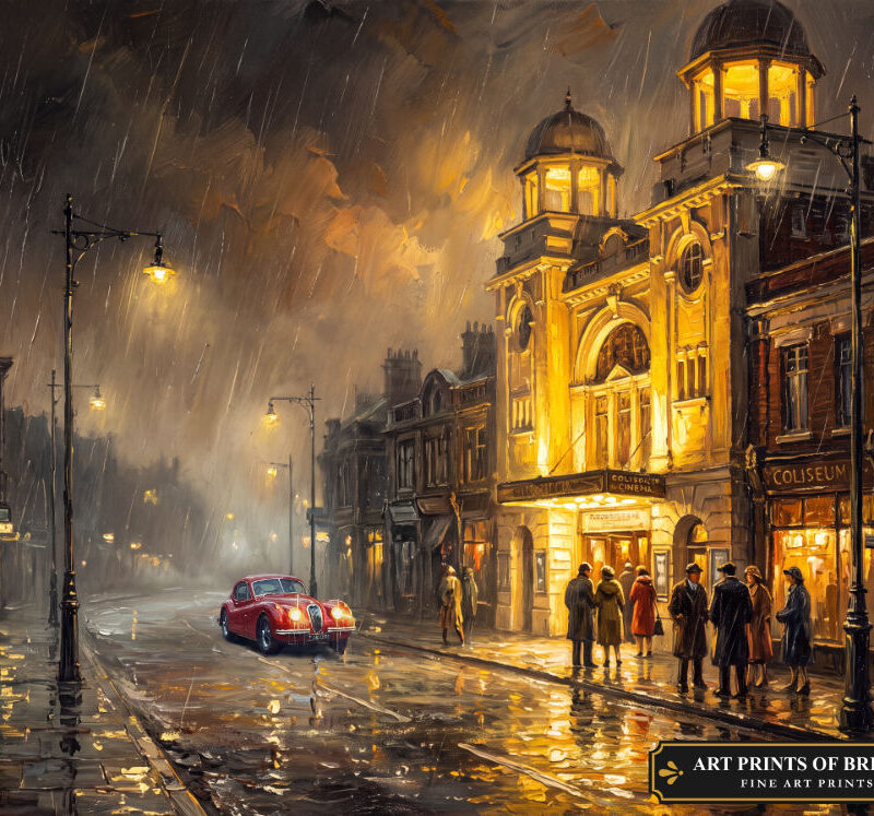 Harrow oil painting print