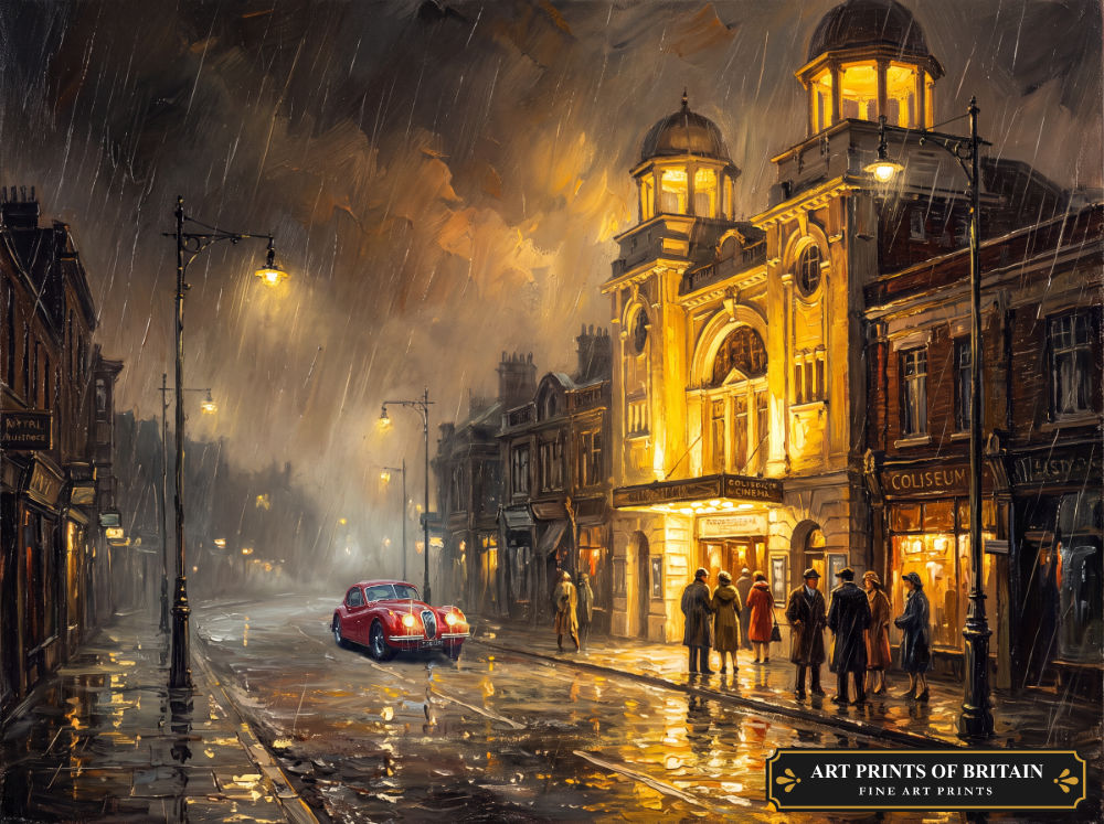 Harrow oil painting print