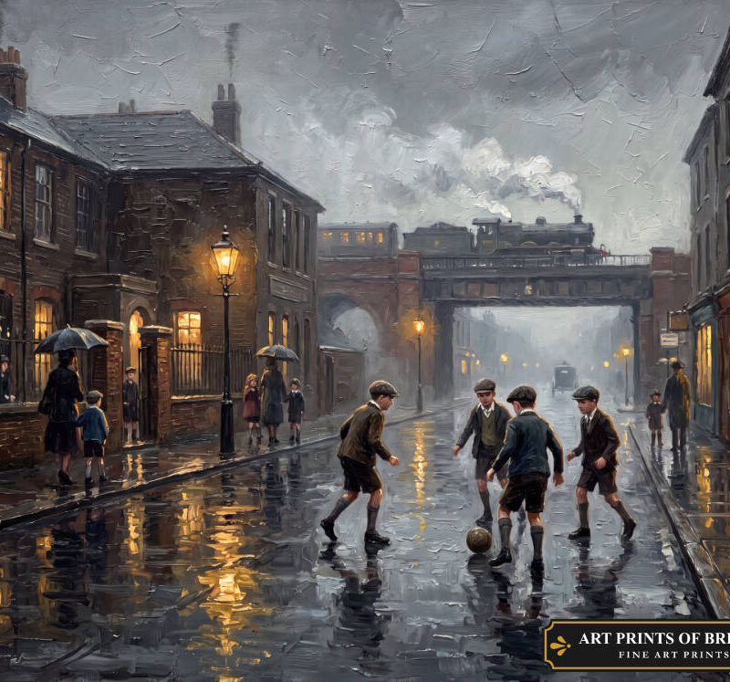 Gospel Oak Town oil painting print